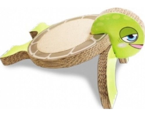 Croci Когтеточка Черепаха, гофрированный картон 26x36x20 см
