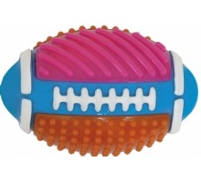 Croci серія SPIKY М'яч регбійний кольоровий, високоміцна гума, 11 см
