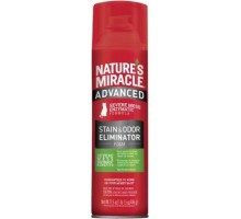 8in1 Nature's Miracle Advanced Formula Уничтожитель плям і запахів з посиленою формулою для кішок аерозоль-піна, 518 мл