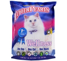 Litter Pearls ВЕЛЛНЕС (Wellness) кварцовий наповнювач для туалетів котів 3,4л