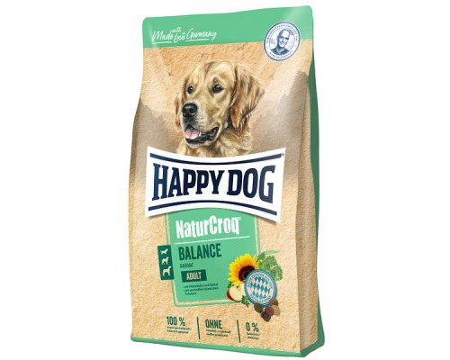 Happy Dog NaturCroq Balance для вимогливих собак з птицею і сиром
