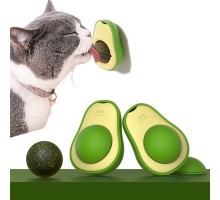 Лизун авокадо TOYS avocado, котяча м'ята, куля