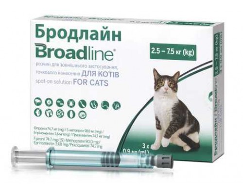 Broadline Краплі на холку для котів