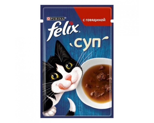FELIX Soup (Феликс Суп). С говядиной, 48г