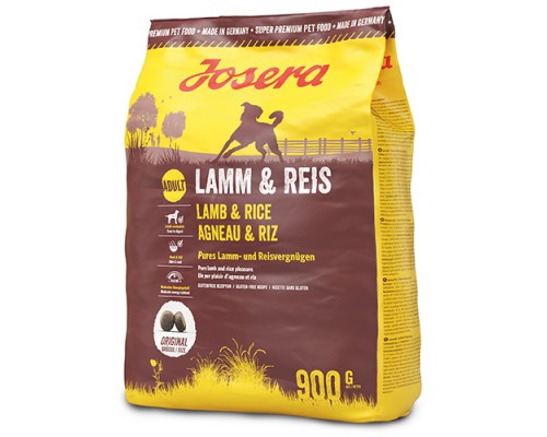 Josera Lamb & Rice корм для собак всех пород с ягненком и рисом
