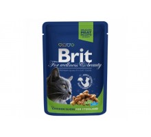 Brit Premium з куркою для кастрованих котів і стерилізованих кішок