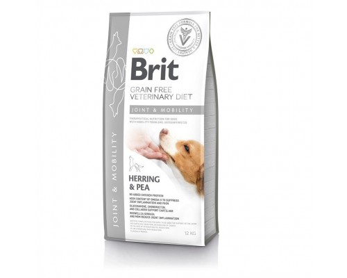 Brit Veterinary Diet Dog Grain Free Joint & Mobility беззерновая дієта при захворюваннях суглобів і порушеннях рухливості