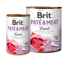 Brit Patе & Meat Lamb з ягням, 400г