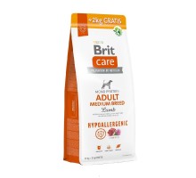  Aкція 12+2 кг Brit Care ADULT MEDIUM BREED Lamb & Rice - корм для собак середніх порід (ягня/рис) 12+2кг