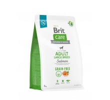 Сухой корм Brit Care Dog Grain-free Adult Large Breed для собак больших пород, беззерновой с лососем