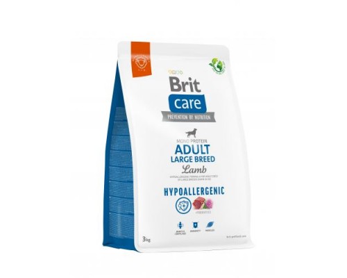 Сухий корм Brit Care Dog Hypoallergenic Adult Large Breed для собак великих порід, гіпоалергенний з ягням