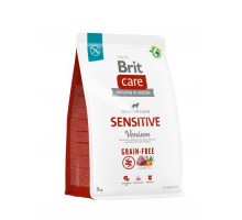 Сухой корм Brit Care Dog Grain-free Sensitive для собак с чувствительным пищеварением, беззерновой с олениной