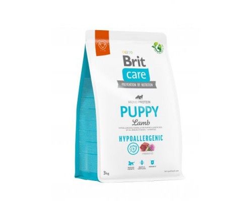 Сухой корм Brit Care Dog Hypoallergenic Puppy для щенков, гипоаллергенный с ягненком