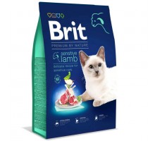 Brit Premium by Nature Cat Sensitive для кішок з чутливим травленням (ягня)