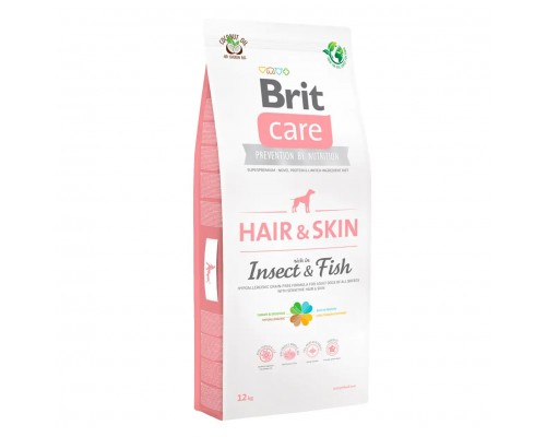 Brit Care Dog Insect Fish (комахи та риба) для шкіри та шерсті дорослих собак всіх порід