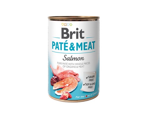 Brit Patе & Meat Salmon з лососем, 400г