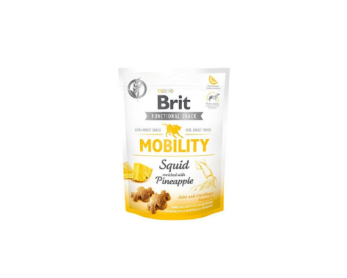 Brit Care Mobility Squid & Pineapple Функціональні ласощі для собак кальмар з ананасом, 150г