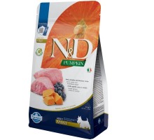 Фарміна корм для собак N&D Grain Free PUMPKIN LAMB & BLUEBERRY ADULT MINI 800 gr 33208