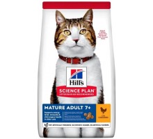 Hill`s (Хиллс) Feline Adult 7+ Mature Chicken Сухой корм для пожилых кошек с курицей