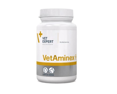 VetExpert (ВетЭксперт) VETAMINEX (ВЕТАМИНЕКС) - витаминно-минеральный препарат для собак и кошек, 60капс
