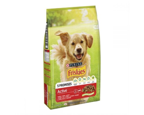 Friskies Active (Фріскіс Актив) З яловичиною Для дорослих активних собак, 10кг