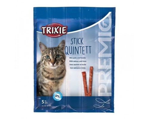 Trixie Premio Quadro-Sticks лосось/форель для котів 5 г