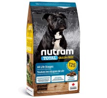 T25 NUTRAM Total GF Холістик для собак всіх життєвих стадій; з лососем та фореллю; без/зерн, 11.4кг