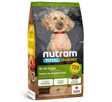 T29 NUTRAM Total GF Холістик для собак дріб порід всіх жит. стадій; з ягням та сочевицею; без/зерн, 20кг
