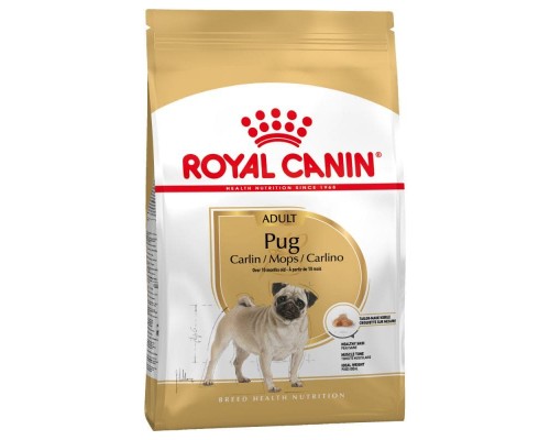 Royal Canin PUG ADULT для взрослых собак породы Мопс