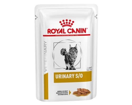 Royal Canin Urinary S/O лікувальні консерви для кішок при захворюваннях нижніх сечовивідних шляхів (у соусі)
