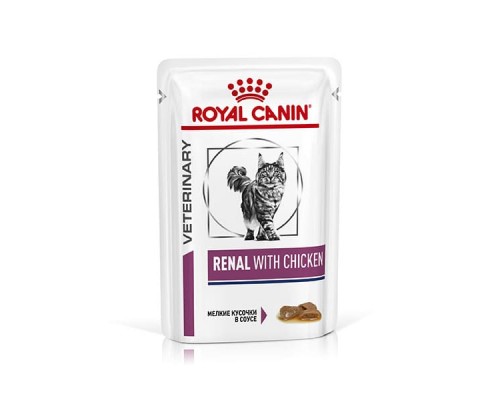 Royal Canin RENAL With Chicken консерви для кішок при хронічній нирковій недостатності (курка)