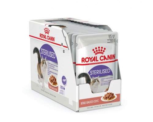 Royal Canin Sterilised in Gravy для стерилізованих кішок від 1 року (в соусі)