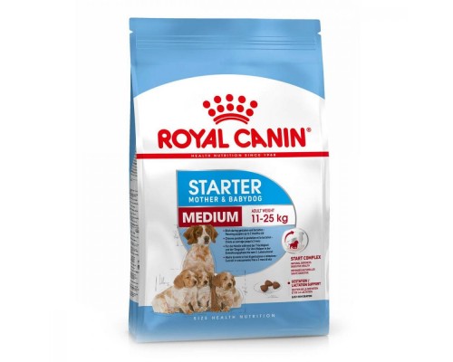 Royal Canin Medium STARTER для цуценят середніх розмірів в період відлучення до 2-місячного віку.