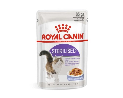 Royal Canin Sterilised IN JELLY для стерилізованих кішок від 1 року (у желе), 85г