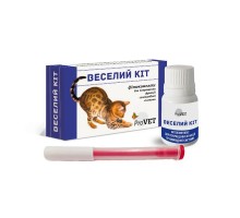 Фітокомплекс для котів ProVET «Веселий Кіт» 20 мл + шприц (для підтримки сечовивідної системи)