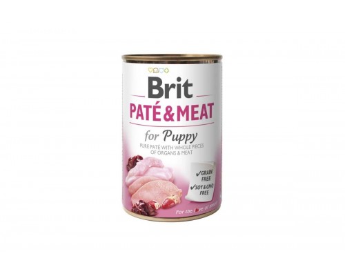 Brit Patе & Meat Puppy з курчам для цуценят, 400г