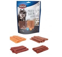 Trixie (Тріксі) PREMIO 4 Meat Bars Ласощі для собак з куркою, качкою, бараниною і лососем 400 г