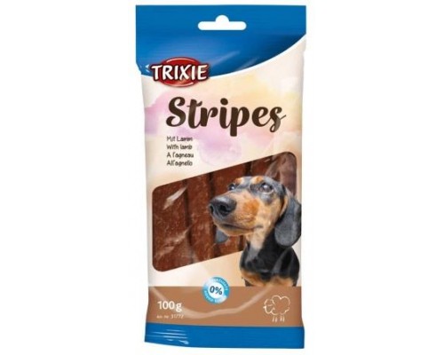 Trixie (Тріксі) Stripes Пластинки для собак с м'ясом ягняти 10 шт 100 г