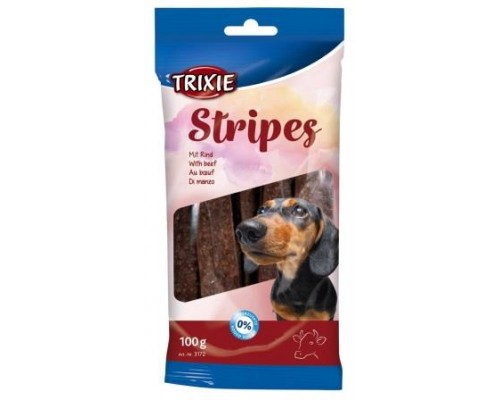 Trixie (Тріксі) Stripes Пластинки для собак з м'ясом яловичини 10 шт 100 гр