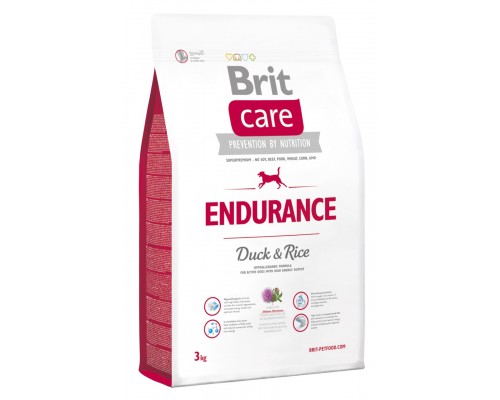Brit Care ENDURANCE - корм для собак з підвищеними фізичними навантаженнями (качка / рис)