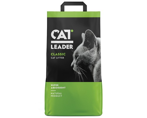 Кэт Лидер (CAT LEADER) супер-впитывающий наполнитель в кошачий туалет