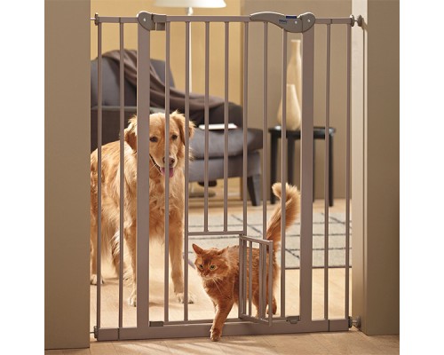 Savic Dog Barrier+small door САВІК ДОГ БАР'ЄР 107+ДВЕР перегородка для собак з дверцятами, 107х75-84 см див.