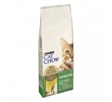Cat Chow Sterilized корм для стерилизованных кошек, кастрированных котов