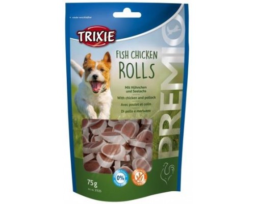 Trixie (Трикси) Premio Fish Chicken Rolls Роли для собак з куркою та рибою 75 гр