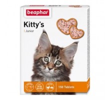 Beaphar (Біфар) Kittys Junior Таблетки вітамінізовані для кошенят з біотином