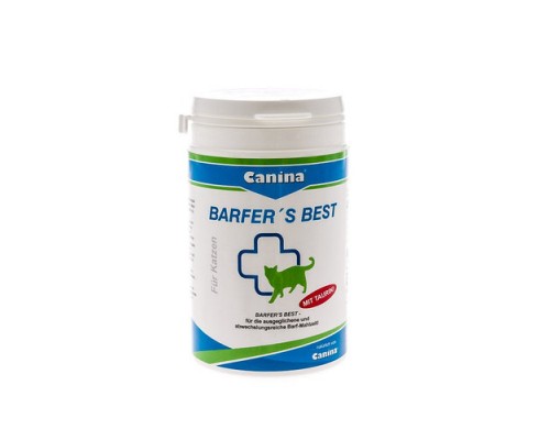 Canina Barfer’s Best Витаминный комплекс при натуральном кормлении для кошек, 180 гр.