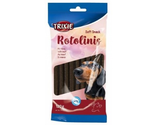 TRIXIE (Трикси) Rotolinis Крученые палочки для собак с говядиной, 12 шт, 120 г
