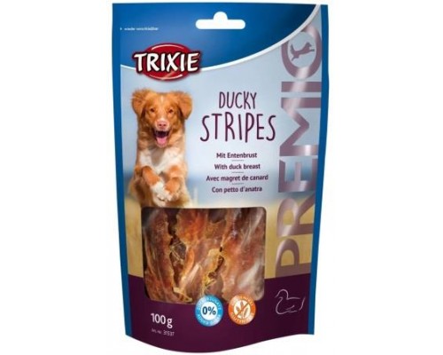 Trixie (Трикси) Premio Ducky Stripes Ласощі для собак з качкою, 100 г
