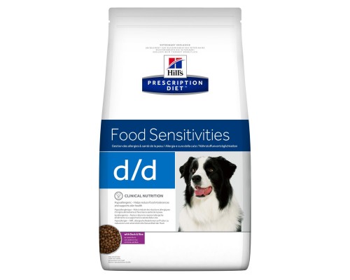 Hills (Хіллс) PD Canine D/D Качка-Рис для собак, харчова чутливість, захворювання шкіри