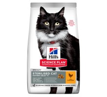 Hill`s (Хіллс) Feline Adult 7 + Mature Sterilised Cat Сухий корм для стерилізованих кішок 7 років і старше з куркою